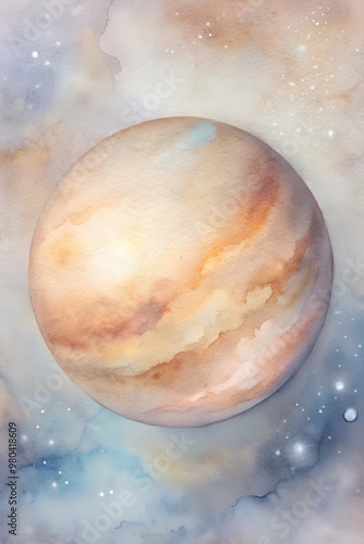 planet in space