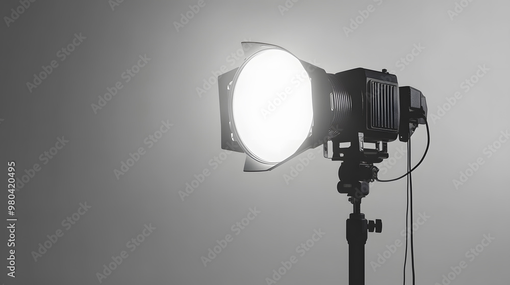A professional studio light background A professional studio light background