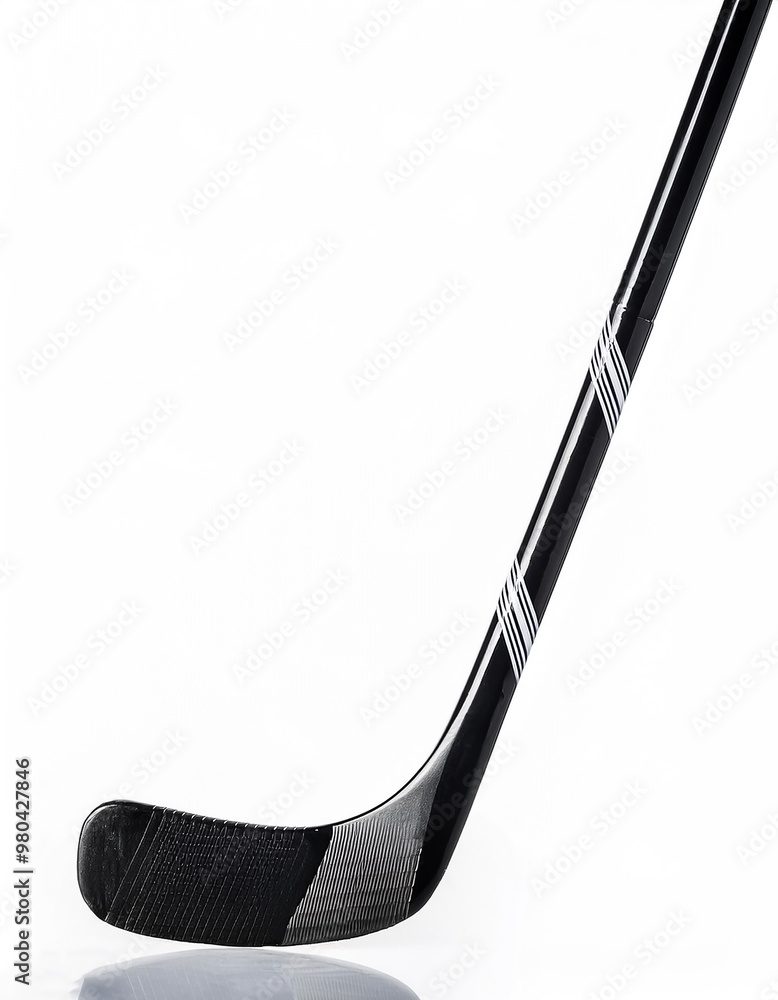 hockey stick isolated on white background hockey stick isolated on white background