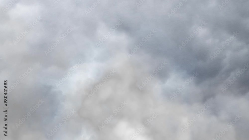 A bolt of lightning strikes nearby in dark clouds 4k. A bolt of lightning strikes nearby in dark clouds 4k.
