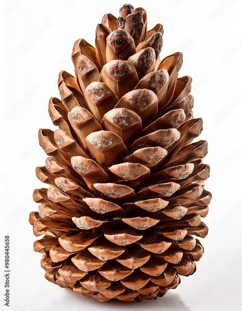 pine cone isolated on white background pine cone isolated on white background