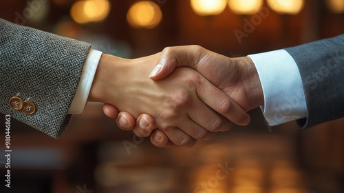 Business Handshake Agreement photo