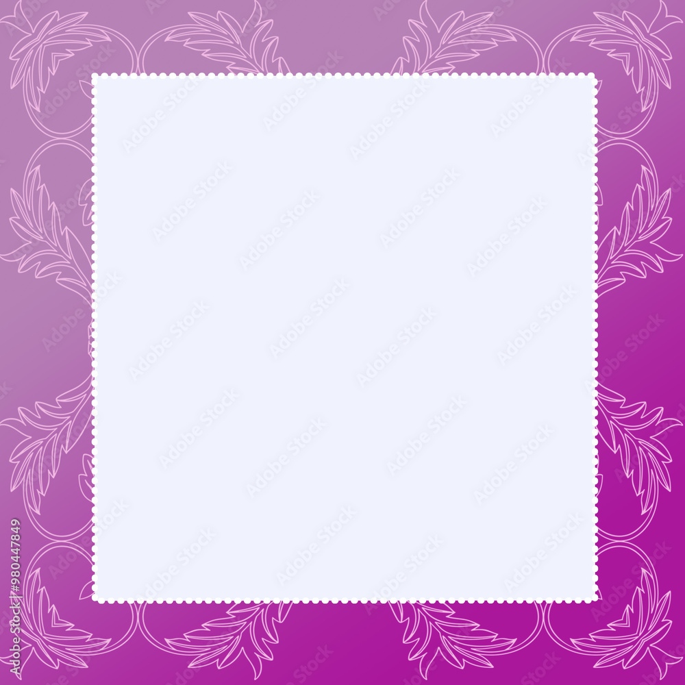 Beautiful picture frame background illustration Beautiful picture frame background illustration