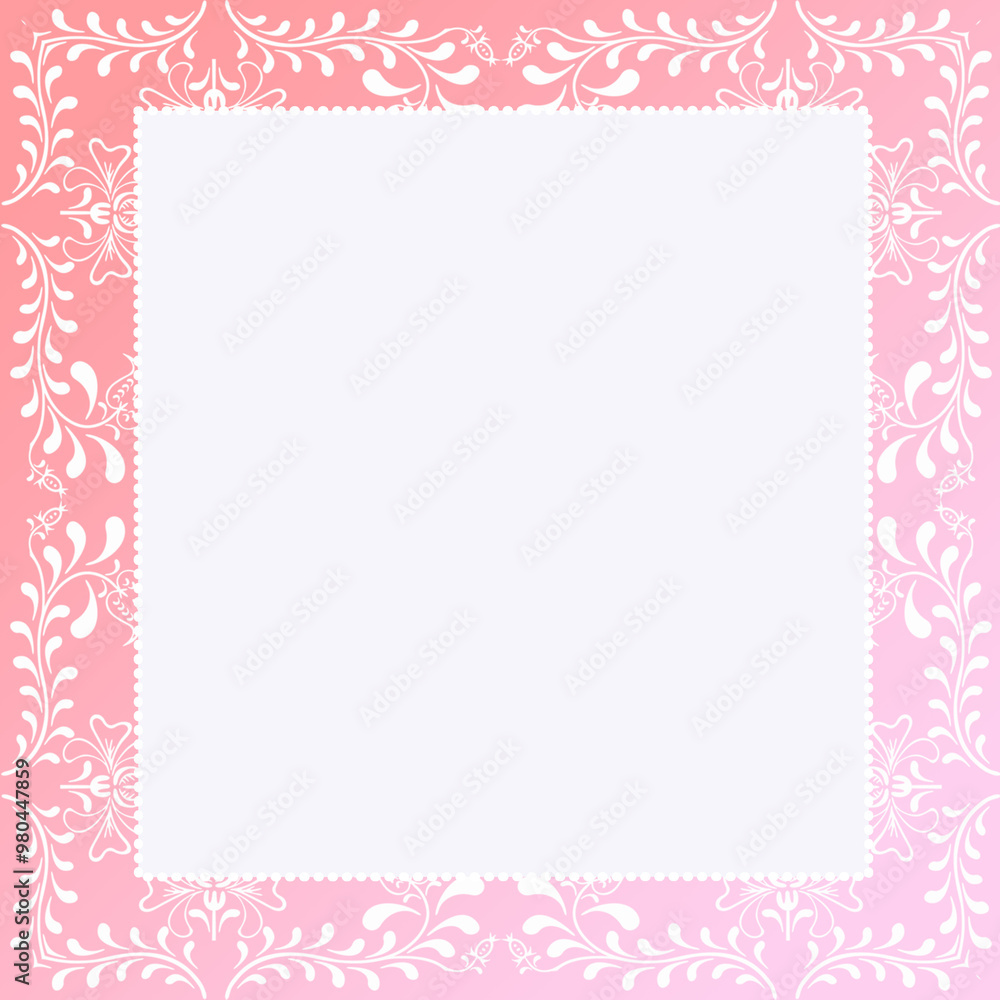 Beautiful picture frame background illustration Beautiful picture frame background illustration