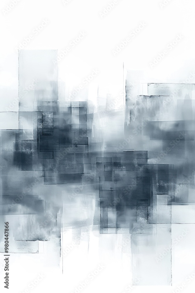 Elegant abstract geometric overlay featuring modern shapes in muted tones and textures Elegant abstract geometric overlay featuring modern shapes in muted tones and textures