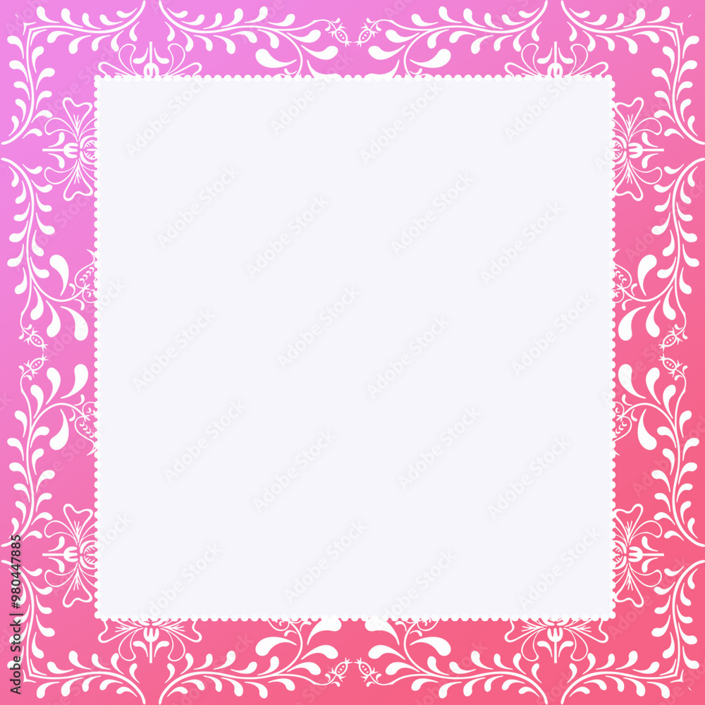 Beautiful picture frame background illustration Beautiful picture frame background illustration