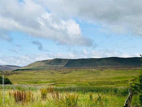 clouds over the river