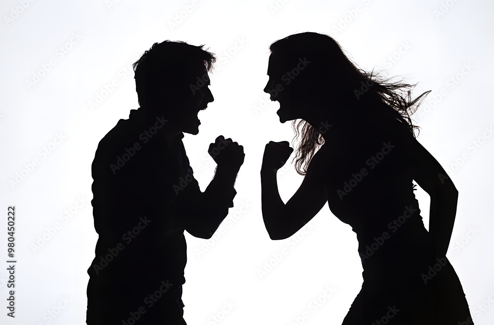 “Silhouette of a Couple Having an Argument with the Man Yelling”
“Silhouette of a Couple Having an Argument with the Man Yelling”