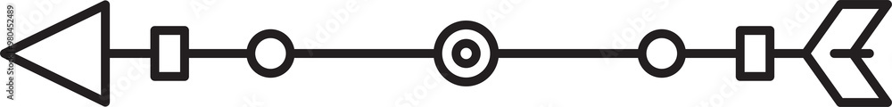 Arrow Steampunk Line Art Arrow Steampunk Line Art