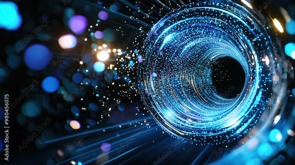 Quantum teleportation visualized with particles and light trails Quantum teleportation visualized with particles and light trails