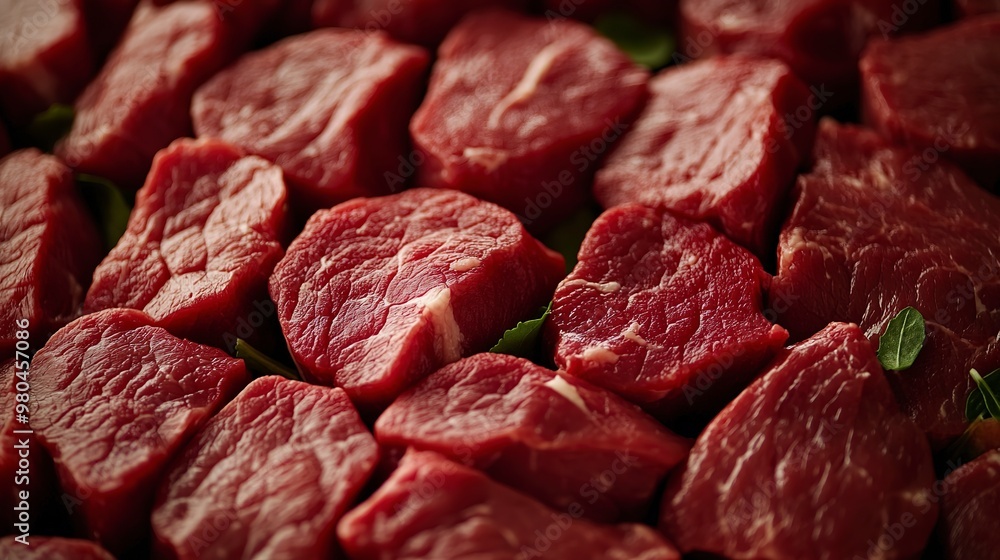 Texture or background of delicious fresh meat. Red beef meat close-up. Meat food background Texture or background of delicious fresh meat. Red beef meat close-up. Meat food background