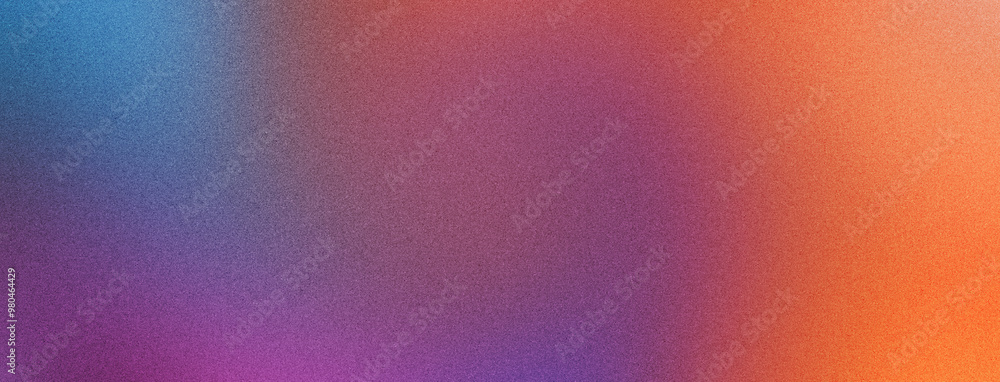 Fototapeta premium Multicolored Gradient Background with a Grainy Texture