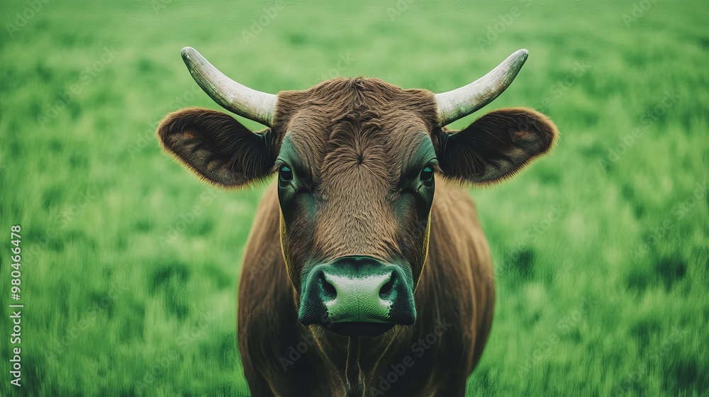Taurus nurturer, green fields, earthy tones, calm presence, steady support Taurus nurturer, green fields, earthy tones, calm presence, steady support