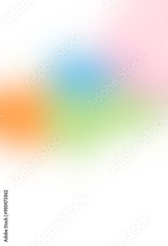 Blurry colourful gradient