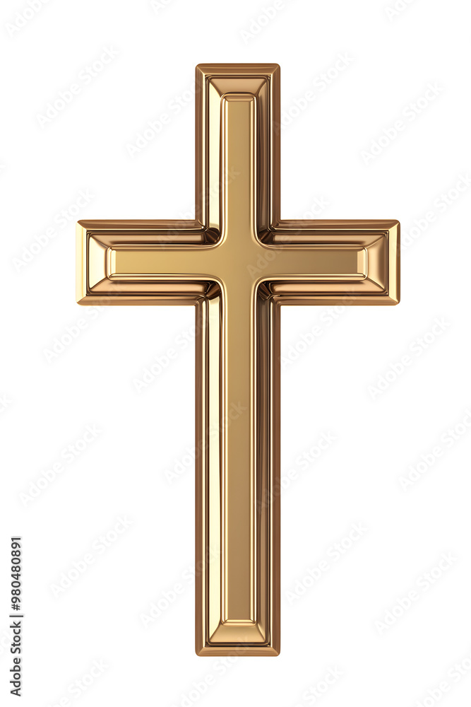 Cross illustration isolated on white background Cross illustration isolated on white background