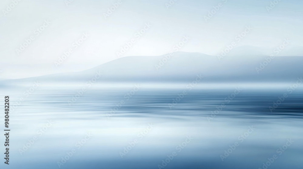 Abstract soft blue gradient with a blurred effect evoking calmness and tranquility in a simple studio environment Close-up photo with clean background Abstract soft blue gradient with a blurred effect evoking calmness and tranquility in a simple studio environment Close-up photo with clean background