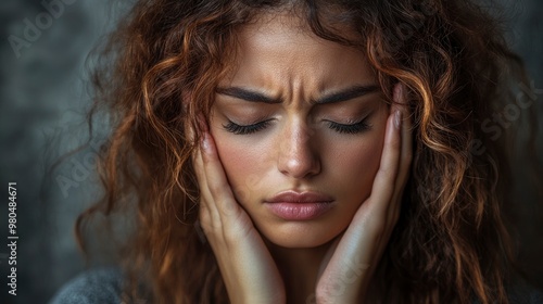 Woman Experiencing Stress and Anxiety