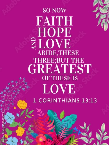 Bible Verses  about  Love  
