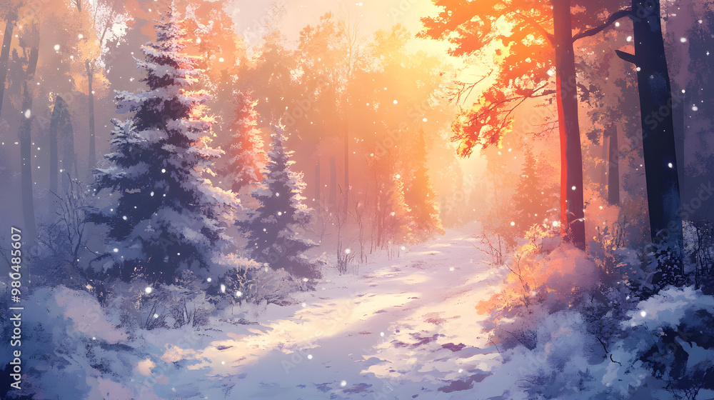 Winter forest Winter forest