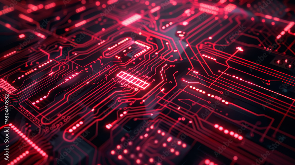 The Red Circuit Board Design The Red Circuit Board Design