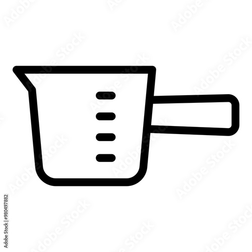 Shot glass icon. Vector line icon