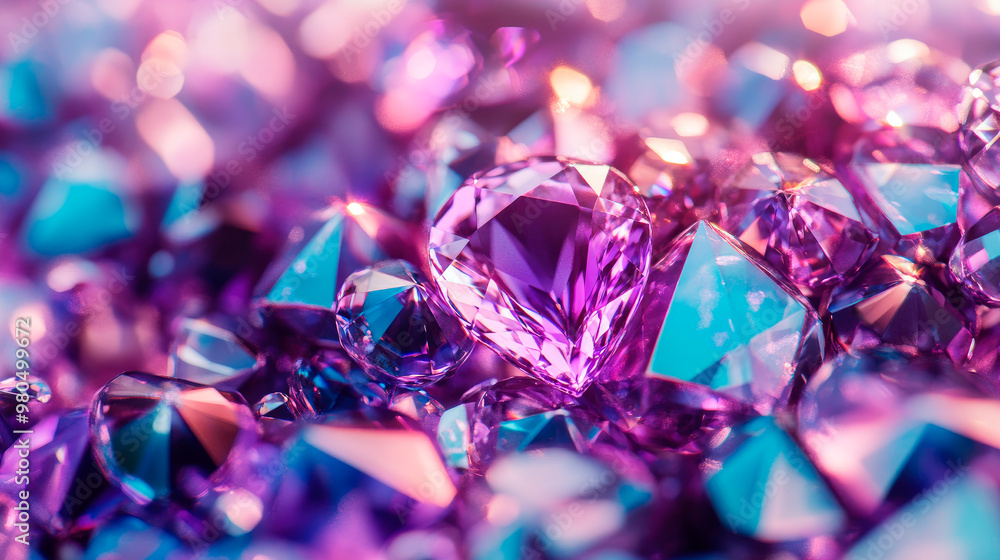 Many beautiful shiny diamonds as background, closeup. Many beautiful shiny diamonds as background, closeup.