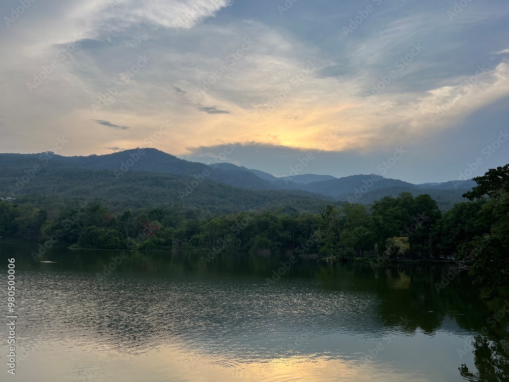 Fototapeta premium Ang Kaew CMU