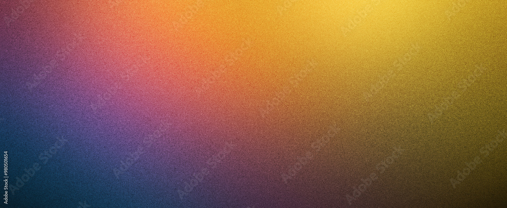 Fototapeta premium Multicolored Gradient Background with a Grainy Texture