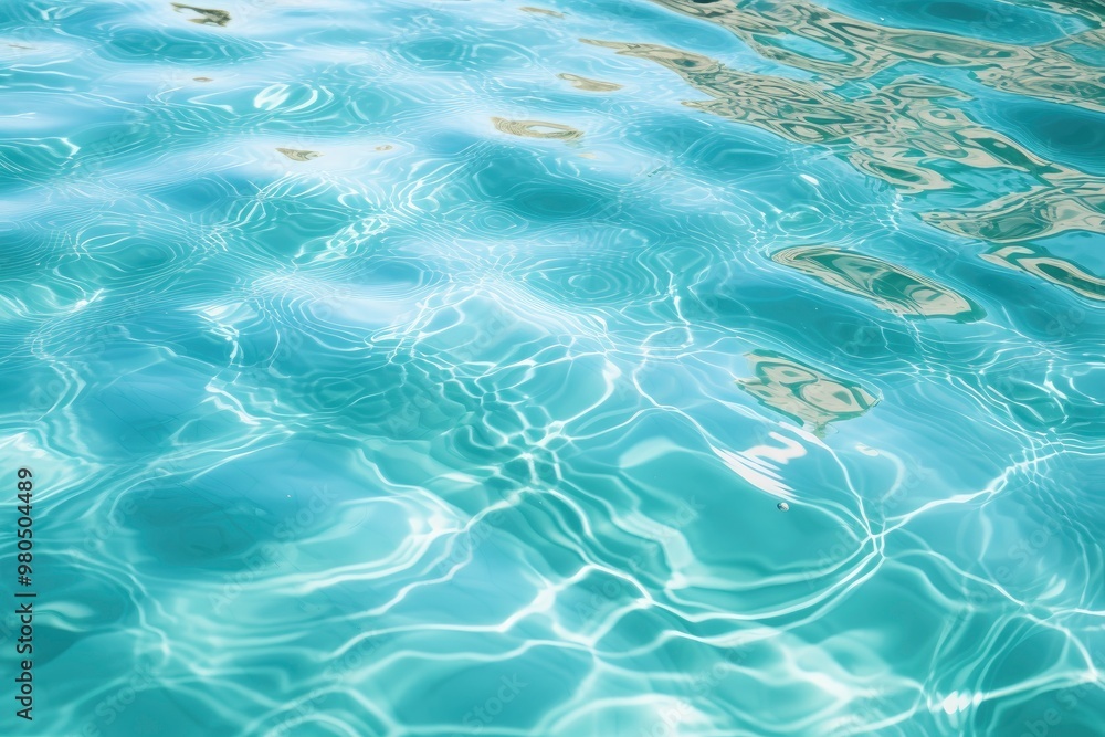 closeup of clear turquoise water wave with shiny effect background closeup of clear turquoise water wave with shiny effect background