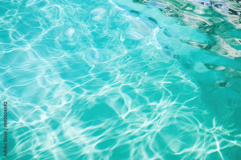 closeup of clear turquoise water wave with shiny effect background closeup of clear turquoise water wave with shiny effect background
