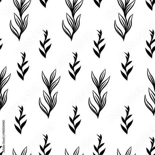 vintage leaves pattern background. vintage leaf seamless pattern. vintage leaves pattern background. seamless patterns with leaves.