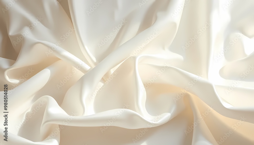 Fototapeta premium white silk background