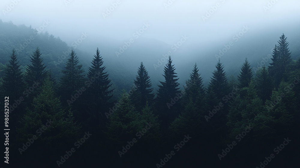 Fototapeta premium dense forest