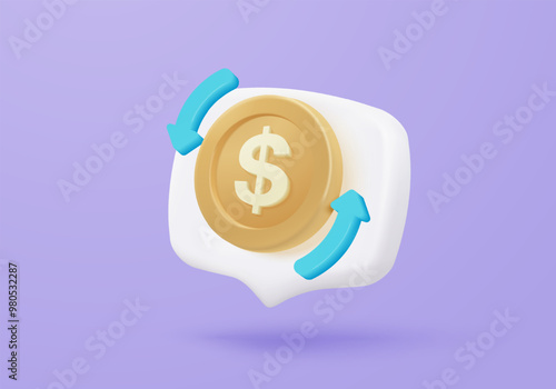 3D money bags saving for finance, investment, online payment and payment concept. Money bags growing business on pastel background. 3d treasure bag icon vector render illustration