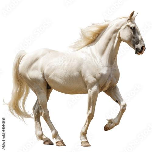 Adult Horse Mammal Animal Isolated on Transparent or White Background, PNG