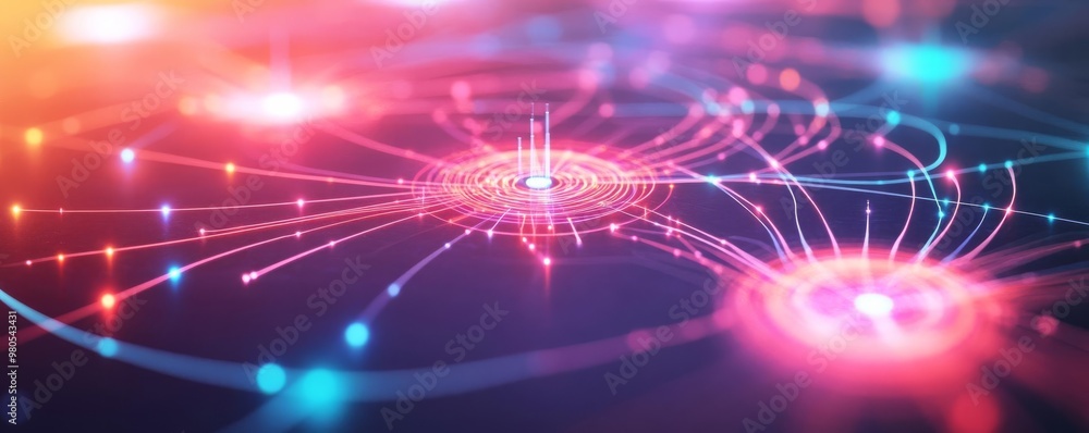 Birth charts overlaying, energy flows and connections, 3D illustration Birth charts overlaying, energy flows and connections, 3D illustration