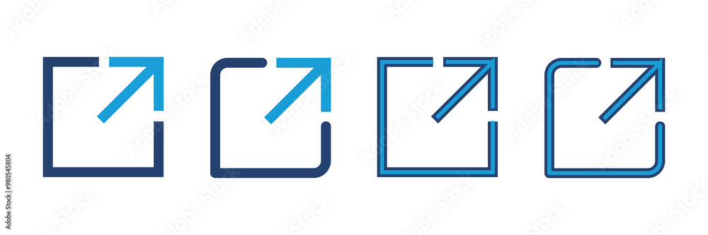 External link icon vector. link icon vector. hyperlink symbol External link icon vector. link icon vector. hyperlink symbol