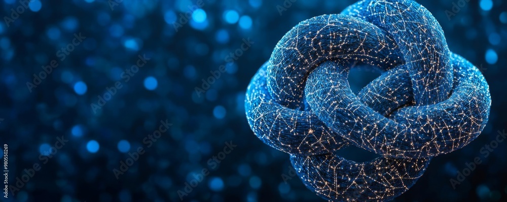 Two zodiac signs intertwined in a cosmic net, representing their unbreakable bond Two zodiac signs intertwined in a cosmic net, representing their unbreakable bond