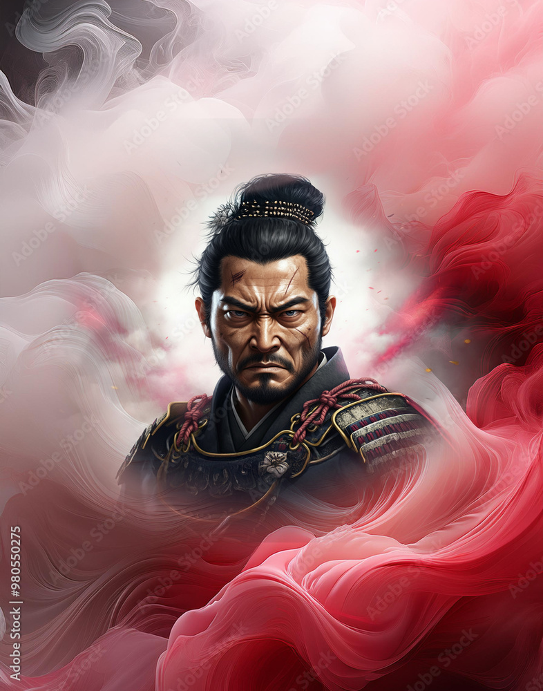 日本の戦国時代の武将の面構え Stock Photo | Adobe Stock