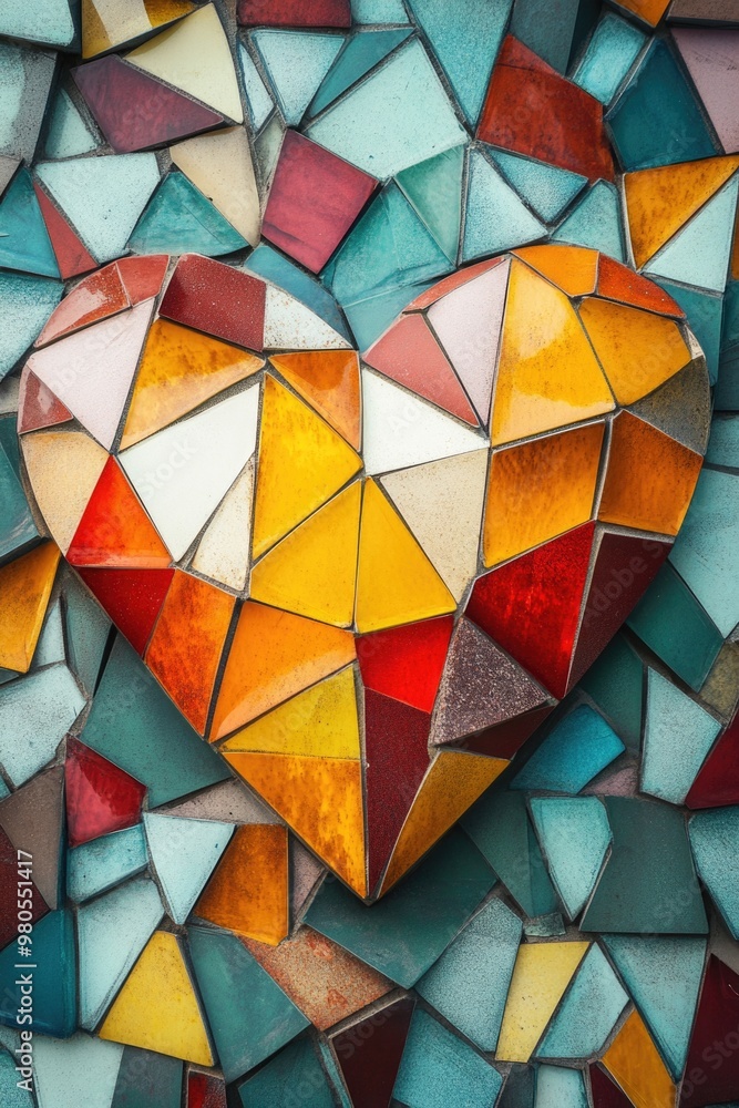 Mosaic Heart Mosaic Heart