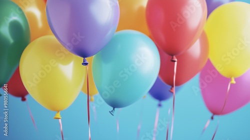 Colorful balloons celebrate every good moment