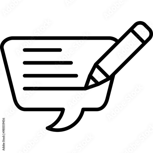 Write Message Icon