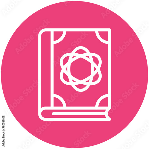 Nonfiction vector icon illustration of Literature iconset.