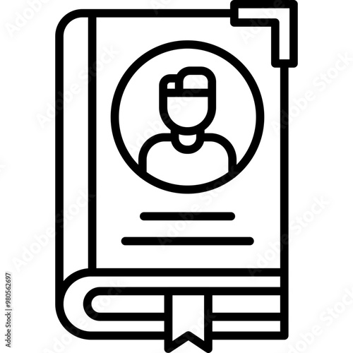 Biography book Icon