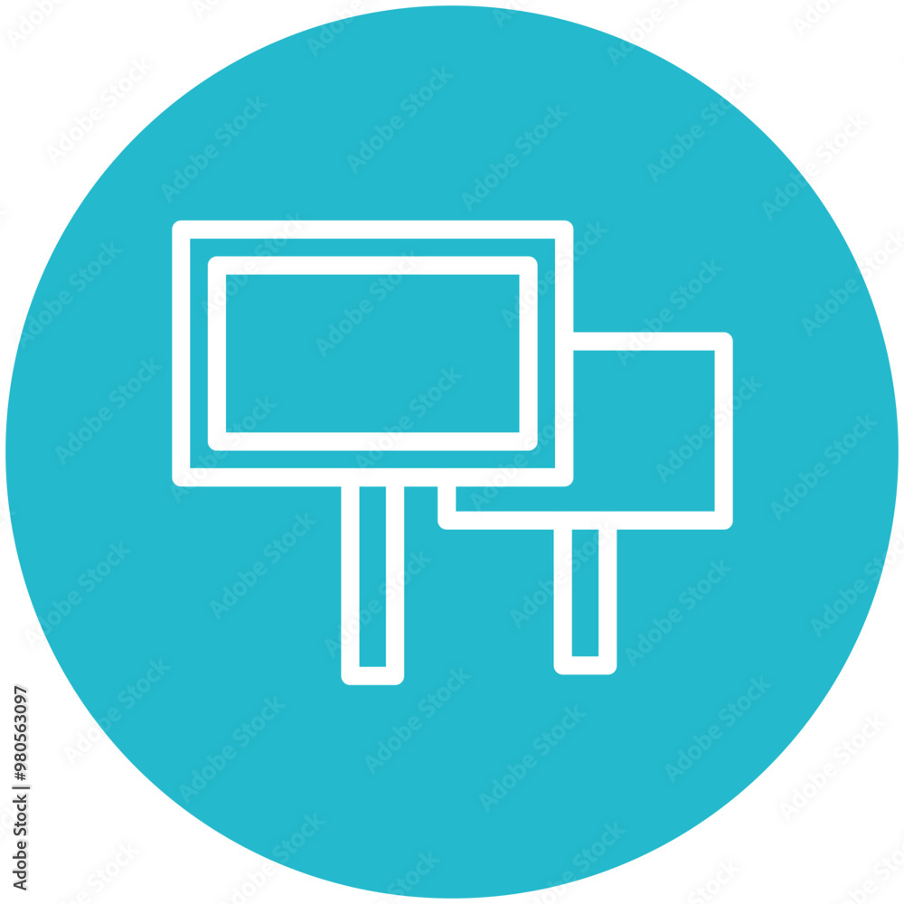 Banner vector icon illustration of Protesting and Civil Disobedience iconset. Banner vector icon illustration of Protesting and Civil Disobedience iconset.