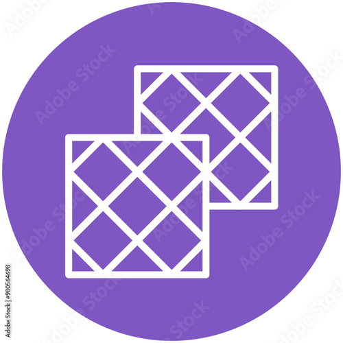 Floor Tiles vector icon illustration of Home Improvements iconset.