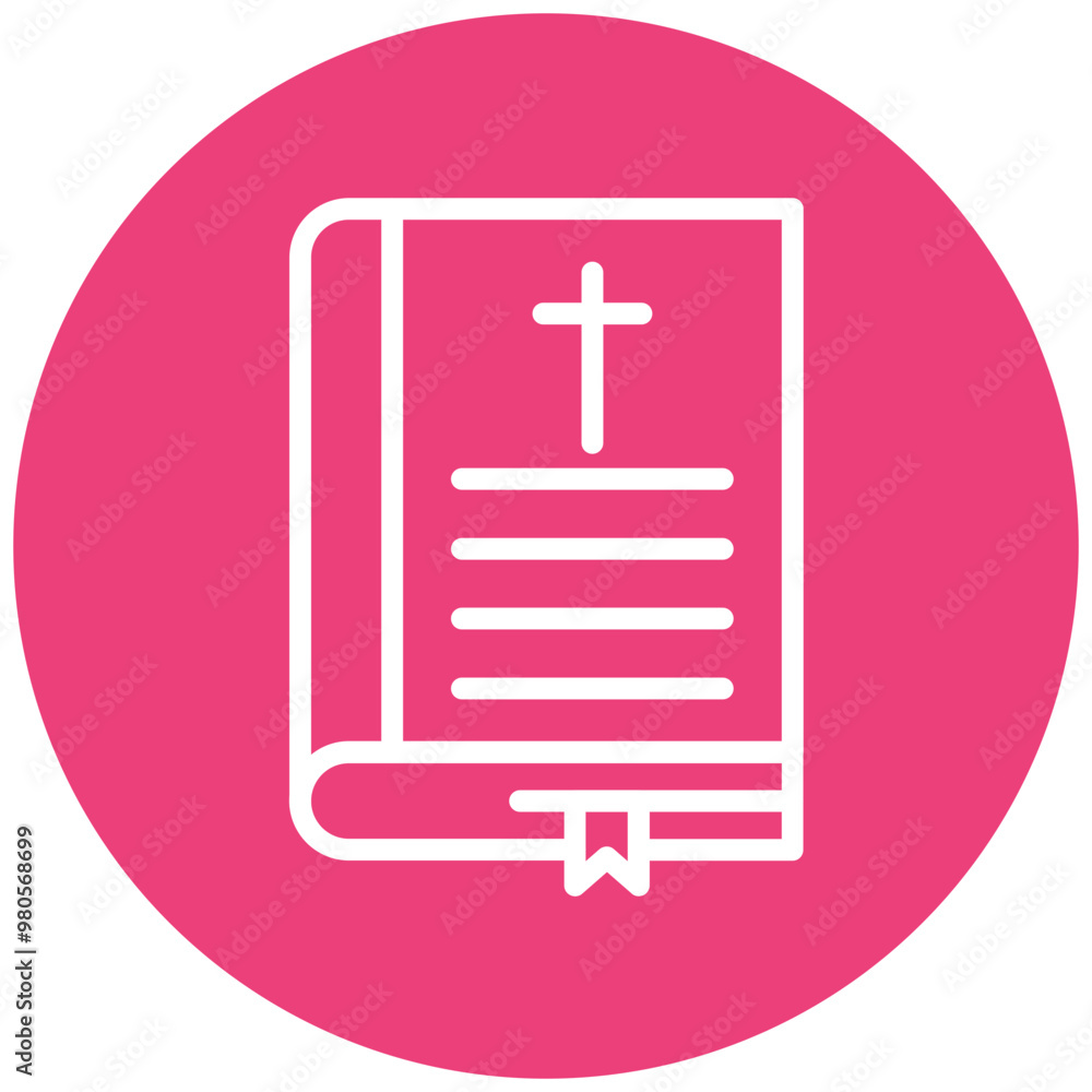 Bible vector icon illustration of Funeral iconset. Bible vector icon illustration of Funeral iconset.