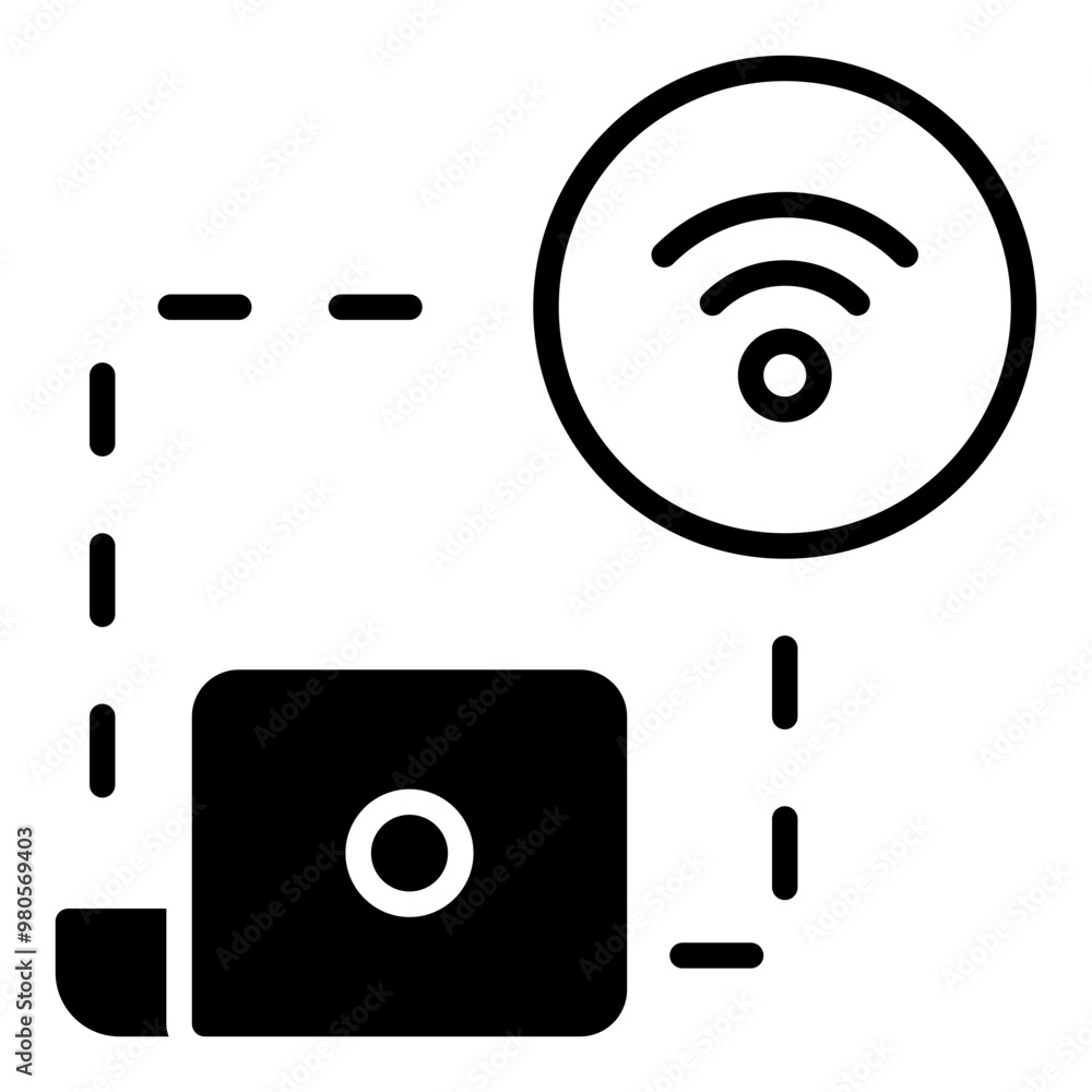 Internet line glyph icon Internet line glyph icon