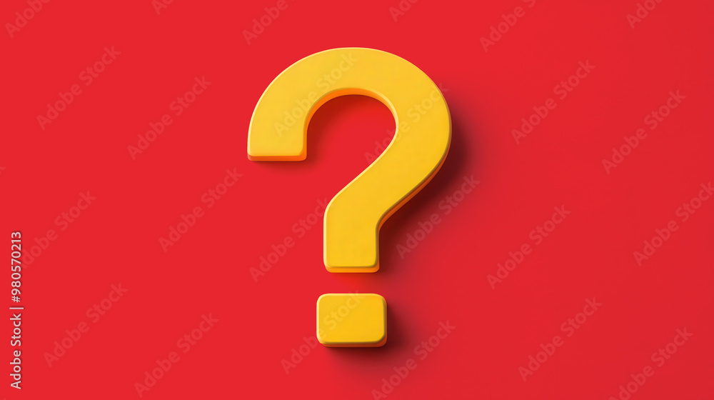 Vibrant Question Mark Design, a striking flat illustration featuring a dynamic question mark in bold, vivid colors, symbolizing inquiry and curiosity in a modern aesthetic Vibrant Question Mark Design, a striking flat illustration featuring a dynamic question mark in bold, vivid colors, symbolizing inquiry and curiosity in a modern aesthetic