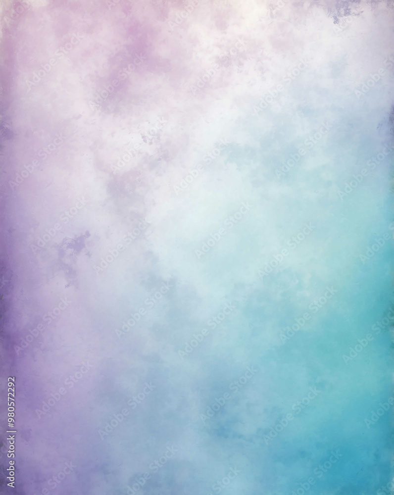 Faded paper texture with pastel purple to sky blue gradient Faded paper texture with pastel purple to sky blue gradient